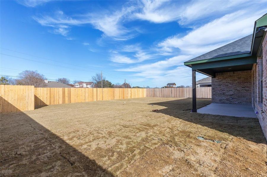 Exterior details and patio area of a home in , Abilene (Image 26).