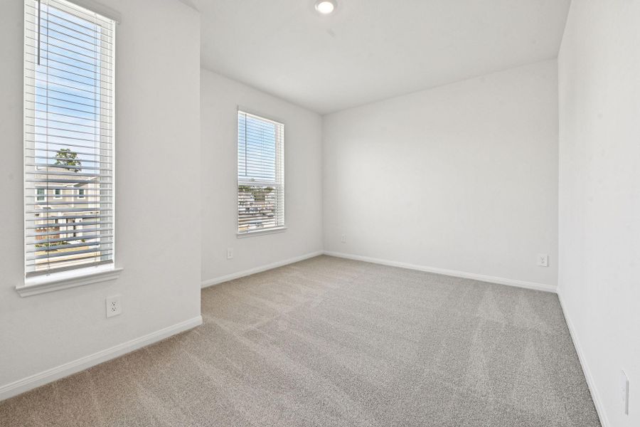 Spacious, unfurnished interior of a new home in Pinewood Trails - Luxe Series, Atascocita (Image 23). Spacious, unfurnished interior of a new home in Pinewood Trails - Luxe Series, Atascocita (Image 23).