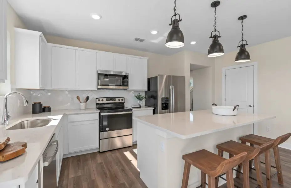 Representative furnished interior of a home built from the Caden by Pulte Homes in Crescent Ridge, Apopka (Image 7).