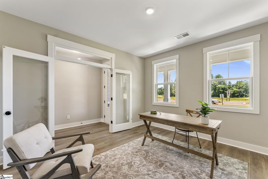 Furnished interior view inside a new home in Double Springs, Taylors (Image 9).