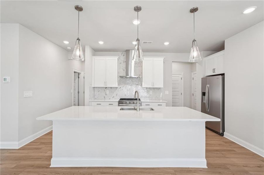 Furnished interior view inside a new home in Hemingway - Reserve Series, Cumming (Image 9). Furnished interior view inside a new home in Hemingway - Reserve Series, Cumming (Image 9).
