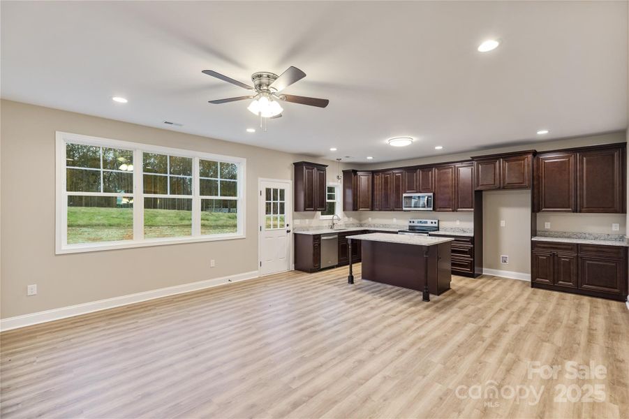Furnished interior view inside a new home in , China Grove (Image 10).