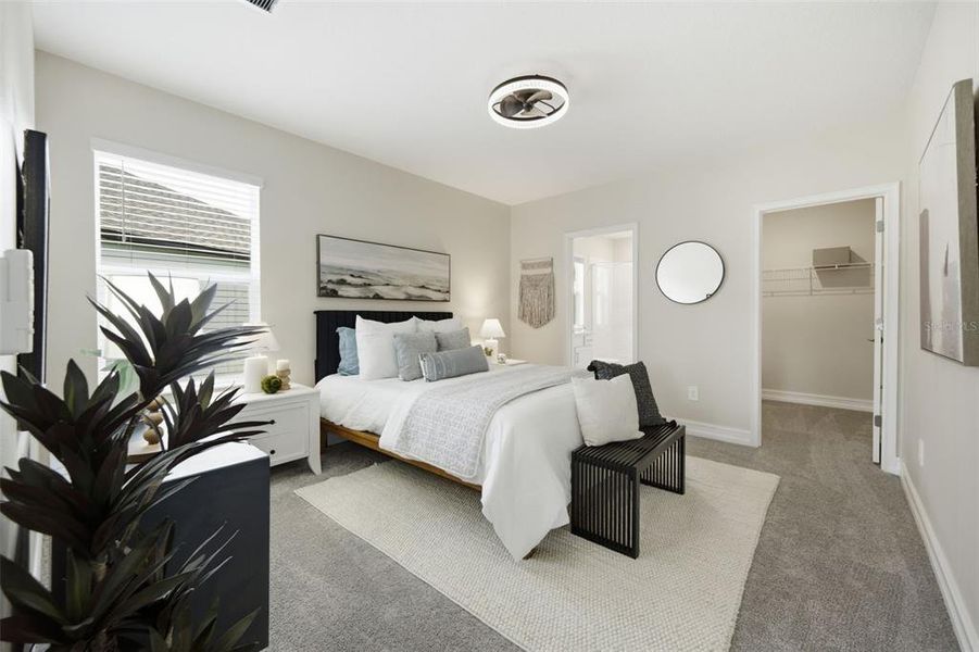 Furnished interior view inside a new home in Pearl Estates, Lutz (Image 33).