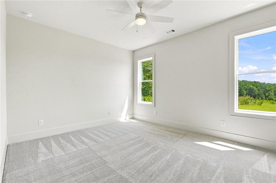 Spacious, unfurnished interior of a new home in , Canton (Image 59).
