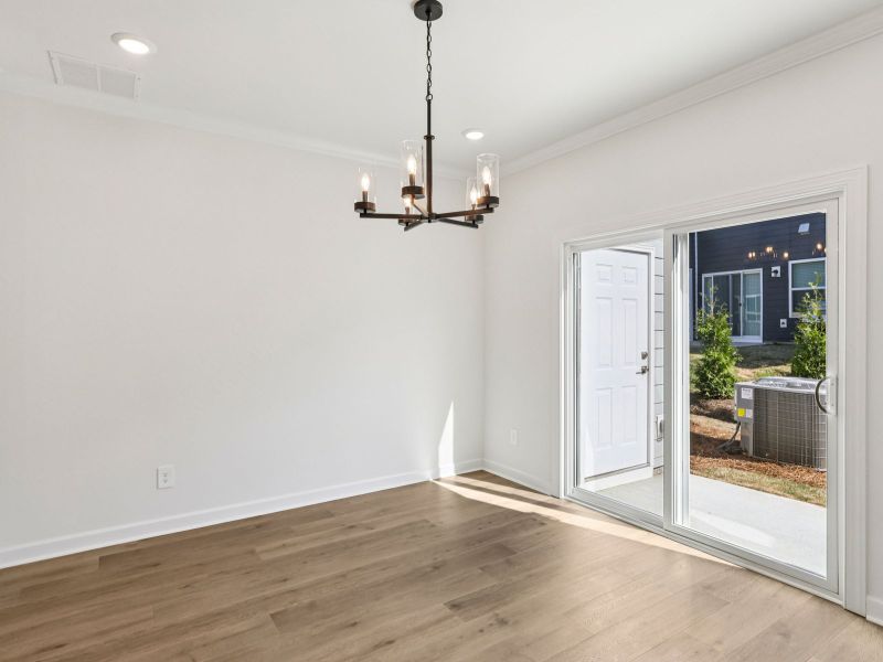 Spacious, unfurnished interior of a new home in Meadows at Wilson Farms - The Summit Series, Fort Mill (Image 12). Spacious, unfurnished interior of a new home in Meadows at Wilson Farms - The Summit Series, Fort Mill (Image 12).