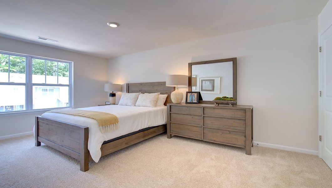 Representative furnished interior of a home built from the Clement by D.R. Horton in Aberdeen Place, Asheville (Image 34). Representative furnished interior of a home built from the Clement by D.R. Horton in Aberdeen Place, Asheville (Image 34).