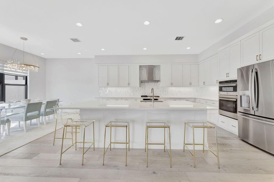 Furnished interior view inside a new home in , Boca Raton (Image 14). Furnished interior view inside a new home in , Boca Raton (Image 14).