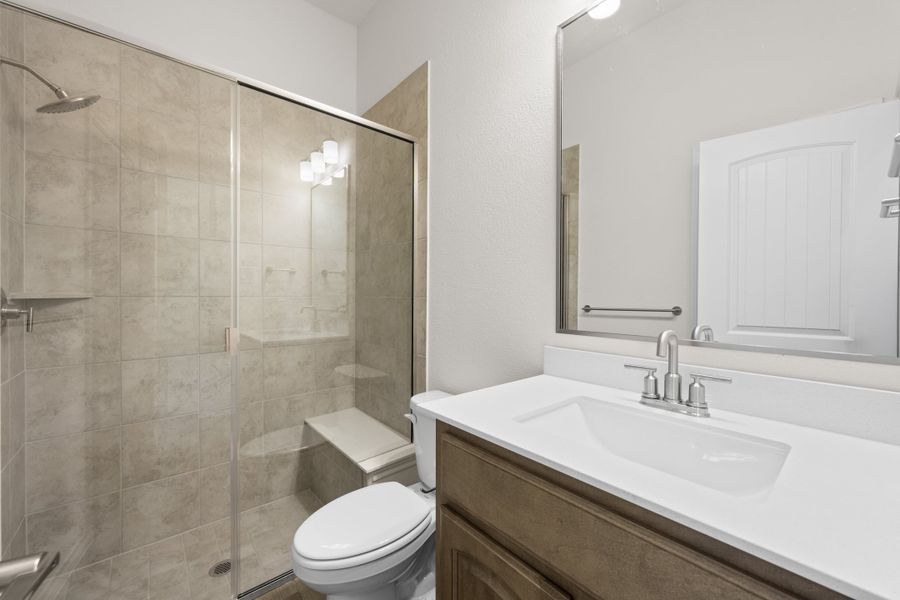 Furnished interior view inside a new home in Waterford Park, Weatherford (Image 13). Furnished interior view inside a new home in Waterford Park, Weatherford (Image 13).