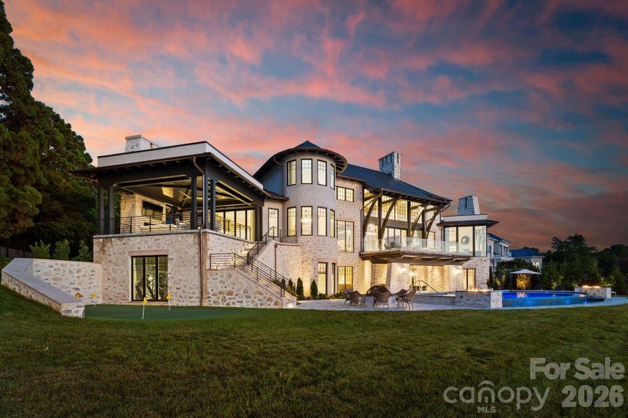Exterior details and patio area of a home in , Cornelius (Image 22).