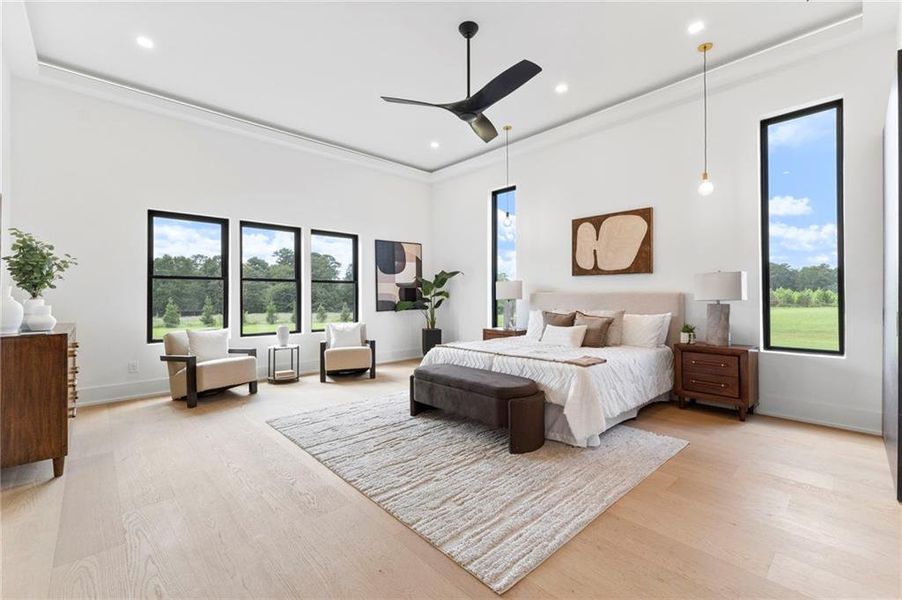 Furnished interior view inside a new home in , McDonough (Image 68).
