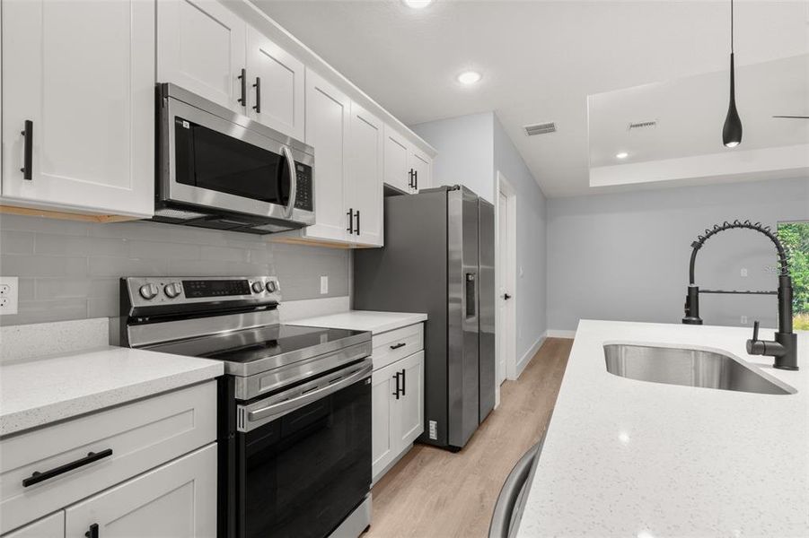 Furnished interior view inside a new home in , Sebring (Image 11).