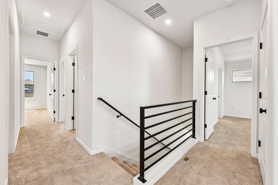 Spacious, unfurnished interior of a new home in Crosswinds, Kyle (Image 18).