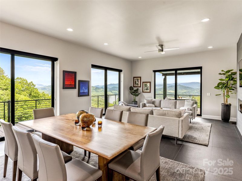 Furnished interior view inside a new home in , Bryson City (Image 5).