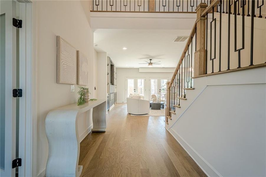 Furnished interior view inside a new home in , Powder Springs (Image 36).