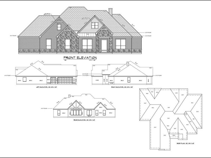 Exterior rendering of this home design in , Pottsboro, TX (Image 2). Exterior rendering of this home design in , Pottsboro, TX (Image 2).