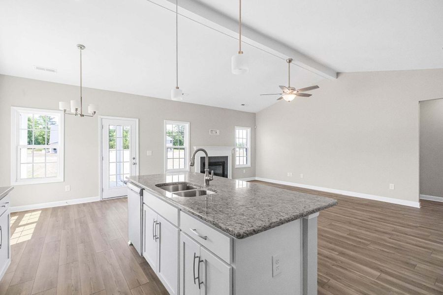 Representative furnished interior of a home built from the Garland by Caviness & Cates Communities in Bartlett Manor, Youngsville (Image 197). Representative furnished interior of a home built from the Garland by Caviness & Cates Communities in Bartlett Manor, Youngsville (Image 197).