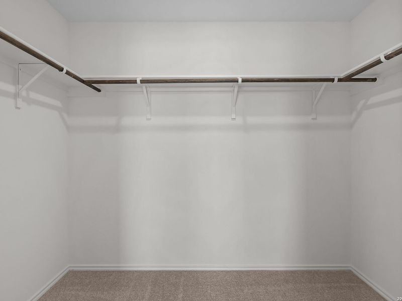 Spacious, unfurnished interior of a new home in Meadows at Oak Creek, San Antonio (Image 32). Spacious, unfurnished interior of a new home in Meadows at Oak Creek, San Antonio (Image 32).