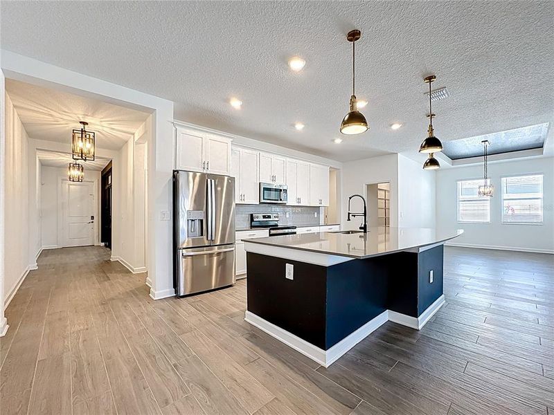 Furnished interior view inside a new home in Bridgewalk, St. Cloud (Image 10).