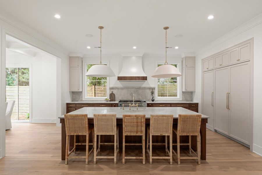 Furnished interior view inside a new home in , Mount Pleasant (Image 37).