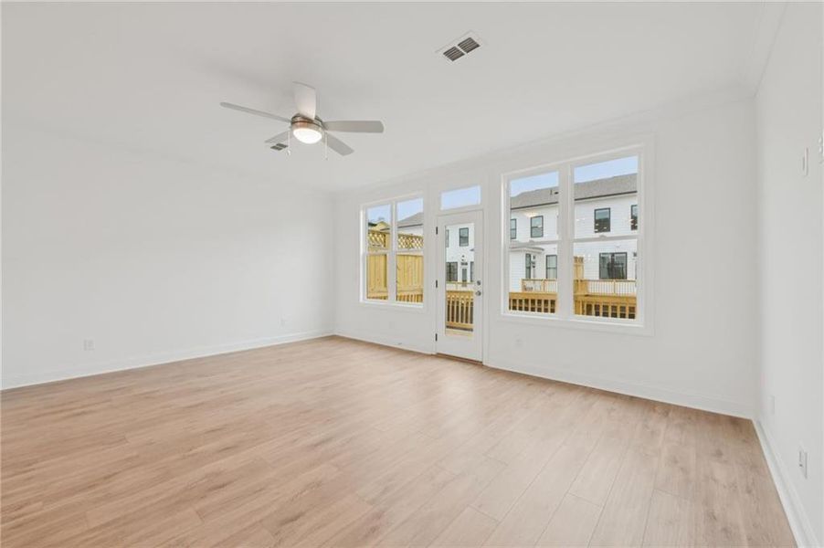 Spacious, unfurnished interior of a new home in , Buford (Image 27).