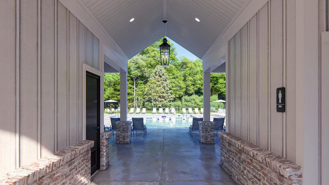 Exterior details and patio area of a home in , Summerville (Image 19).