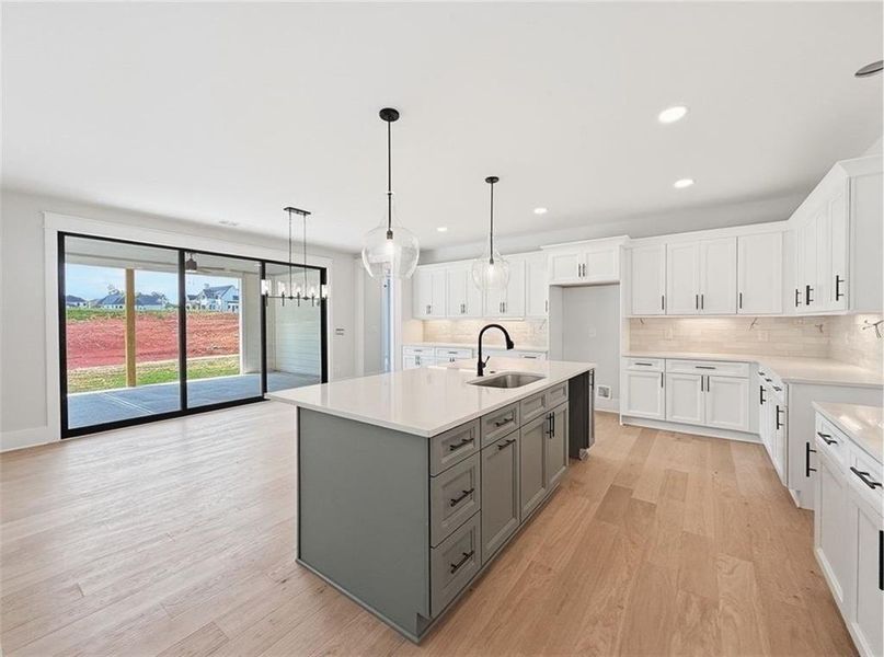 Furnished interior view inside a new home in , Rydal (Image 3).