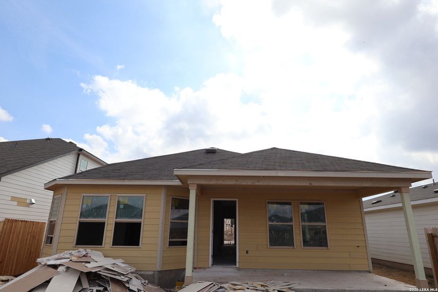 In-progress construction of a new home in Meadows at Clear Springs, New Braunfels, TX (Image 26).