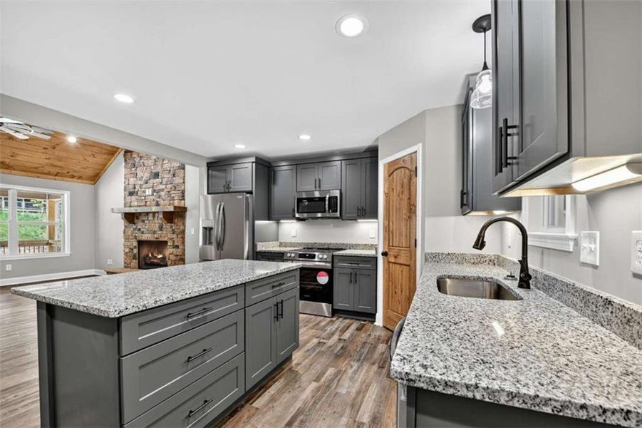 Furnished interior view inside a new home in , Ellijay (Image 3). Furnished interior view inside a new home in , Ellijay (Image 3).