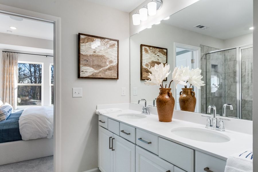 Furnished interior view inside a new home in Somerset at Veterans Memorial, Mableton (Image 17).