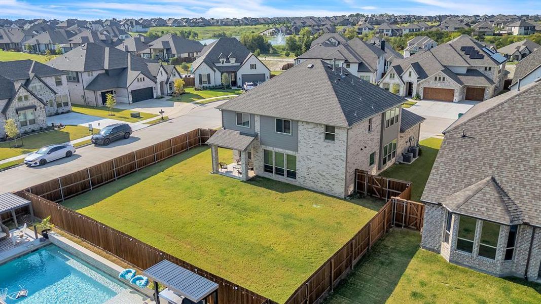 Front exterior of a new home in , Forney, TX, highlighting curb appeal (Image 21).