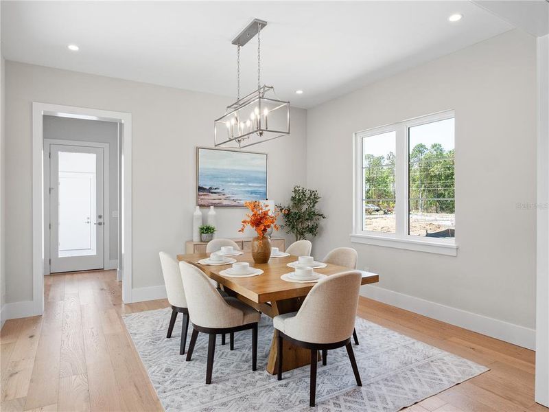 Furnished interior view inside a new home in , Oakland (Image 38).