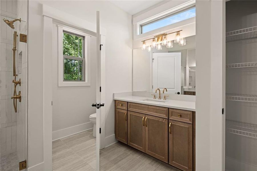 Furnished interior view inside a new home in Soleil Belmont Park, Canton (Image 8). Furnished interior view inside a new home in Soleil Belmont Park, Canton (Image 8).