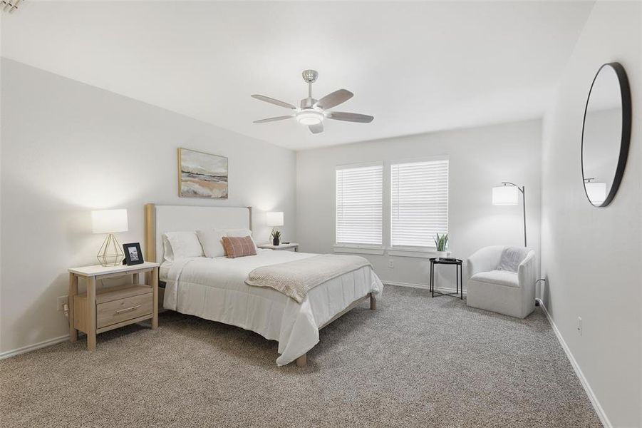 Furnished interior view inside a new home in Newberry Point, Fort Worth (Image 19).