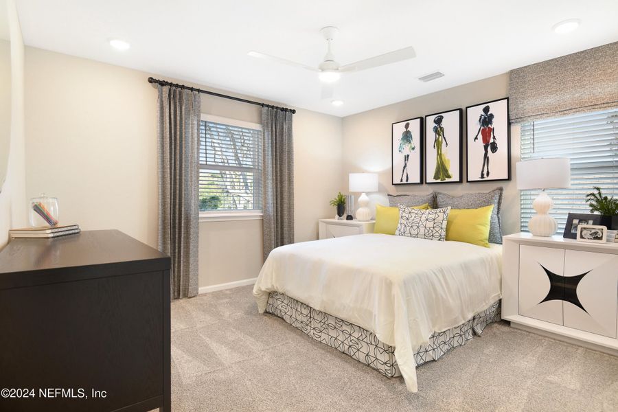 Furnished interior view inside a new home in Irongate, Jacksonville (Image 15).
