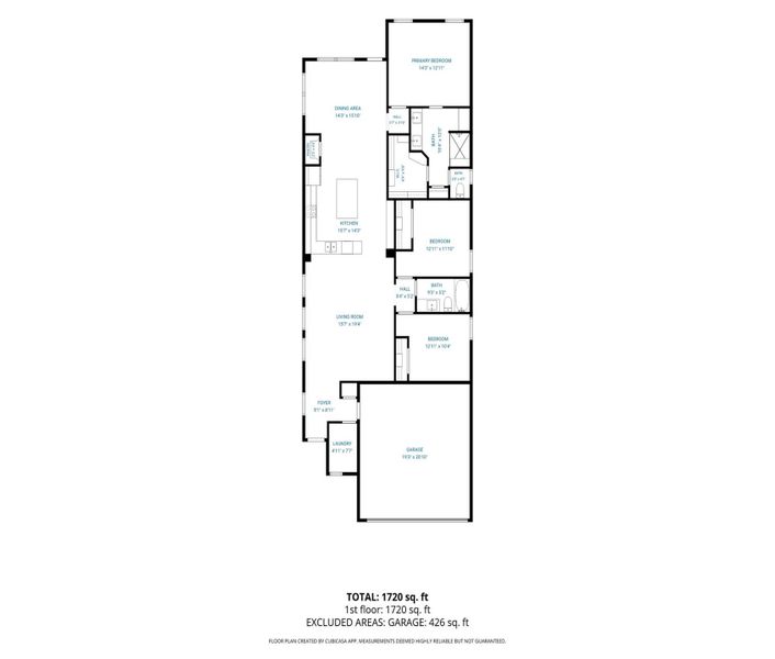 2D floor plan layout of this home in , Wharton, TX (Image 4).