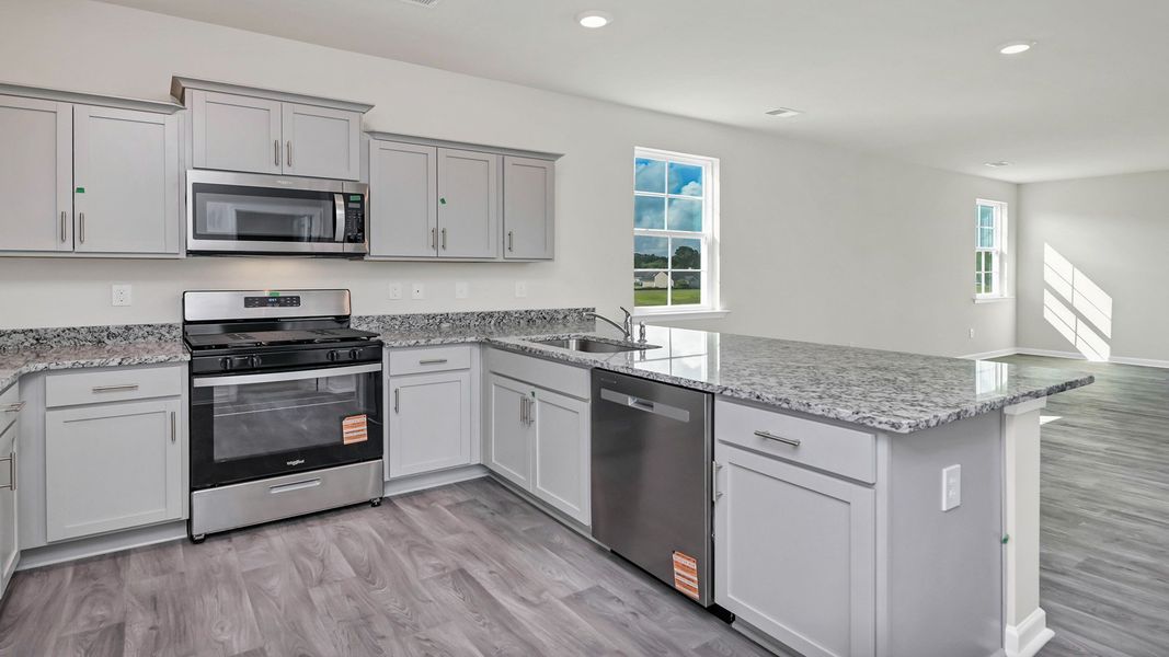 Furnished interior view inside a new home in Hunter's Branch, Hopkins (Image 5). Furnished interior view inside a new home in Hunter's Branch, Hopkins (Image 5).