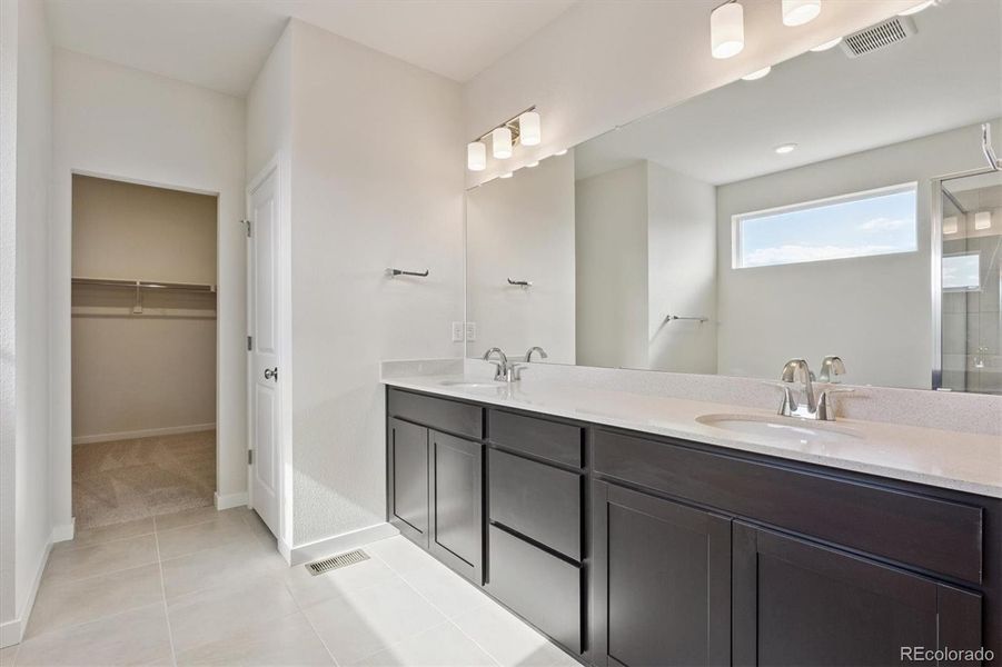 Furnished interior view inside a new home in Floret Collection at Parkdale Commons, Lafayette (Image 7).