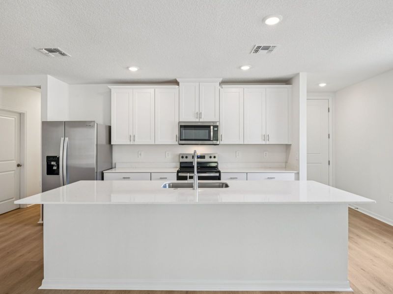 Furnished interior view inside a new home in Ridgehaven - Villas, Ormond Beach (Image 6). Furnished interior view inside a new home in Ridgehaven - Villas, Ormond Beach (Image 6).