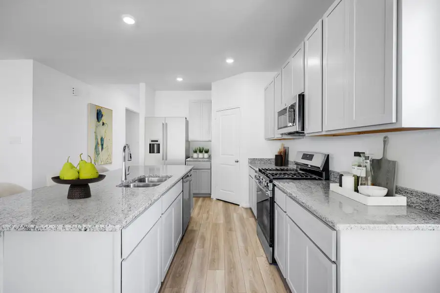 Furnished interior view inside a new home in Brookewater 45s, Rosenberg (Image 7).