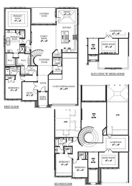 View of floor plan / room layout