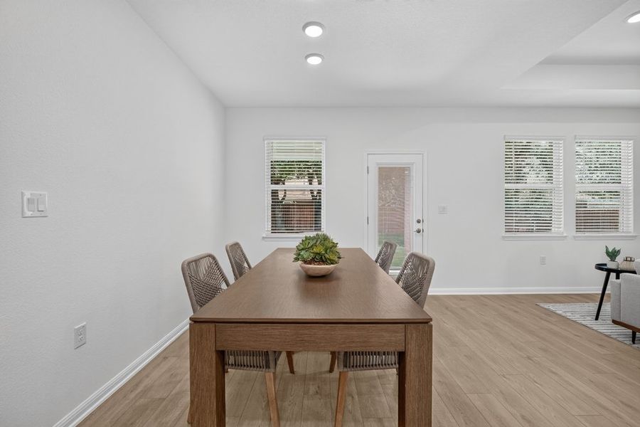 Furnished interior view inside a new home in Lisso, Pflugerville (Image 16).
