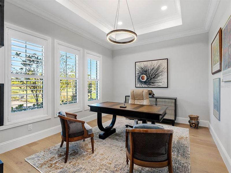 Furnished interior view inside a new home in , Sarasota (Image 47).
