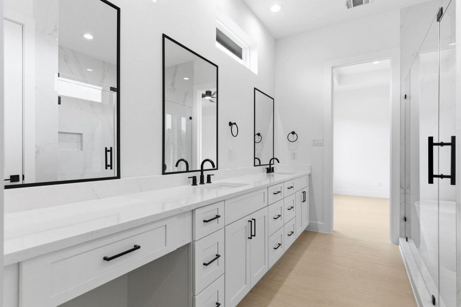 Furnished interior view inside a new home in , Dayton (Image 17).