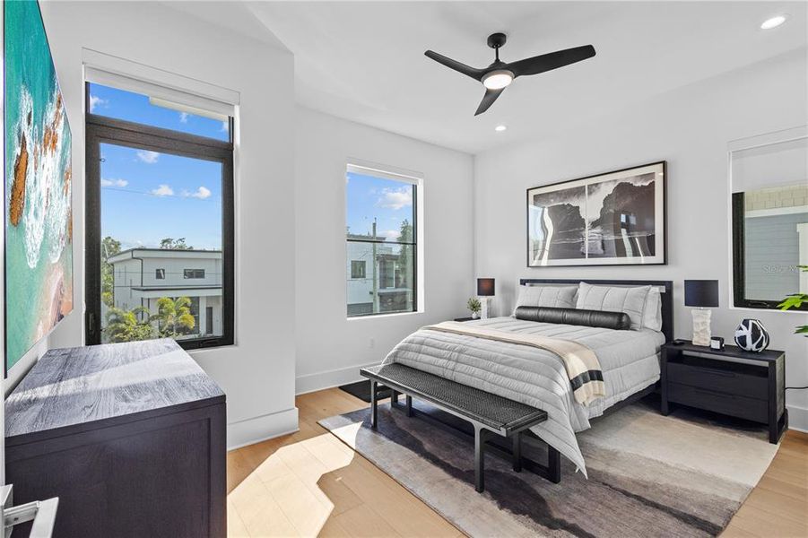 Furnished interior view inside a new home in , Tampa (Image 14). Furnished interior view inside a new home in , Tampa (Image 14).