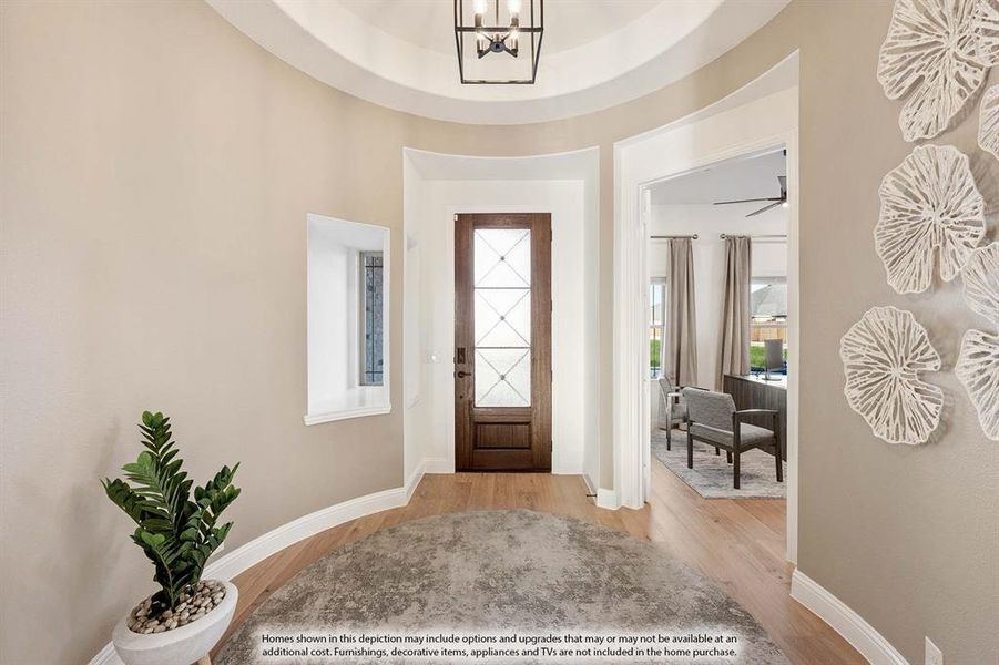 Furnished interior view inside a new home in Liberty, Melissa (Image 8).