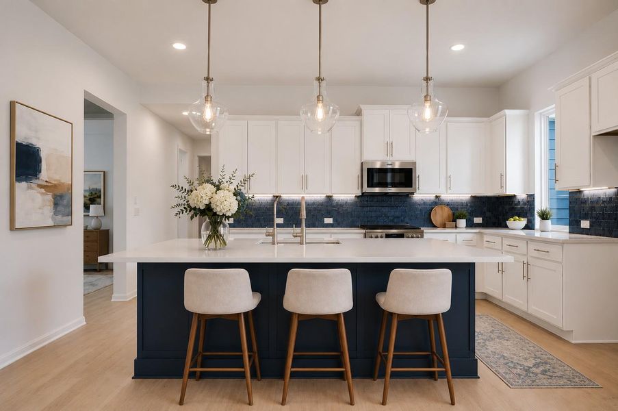 *Virtually Staged Kitchen* *Virtually Staged Kitchen*