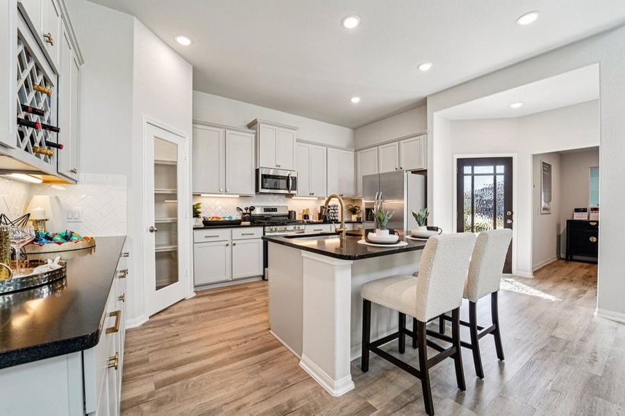 Tejas Village Model Home - Mansfield - Kitchen Tejas Village Model Home - Mansfield - Kitchen