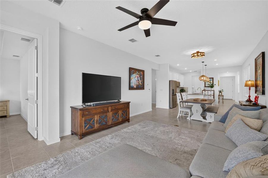 Furnished interior view inside a new home in Del Webb Stone Creek, Ocala (Image 42).
