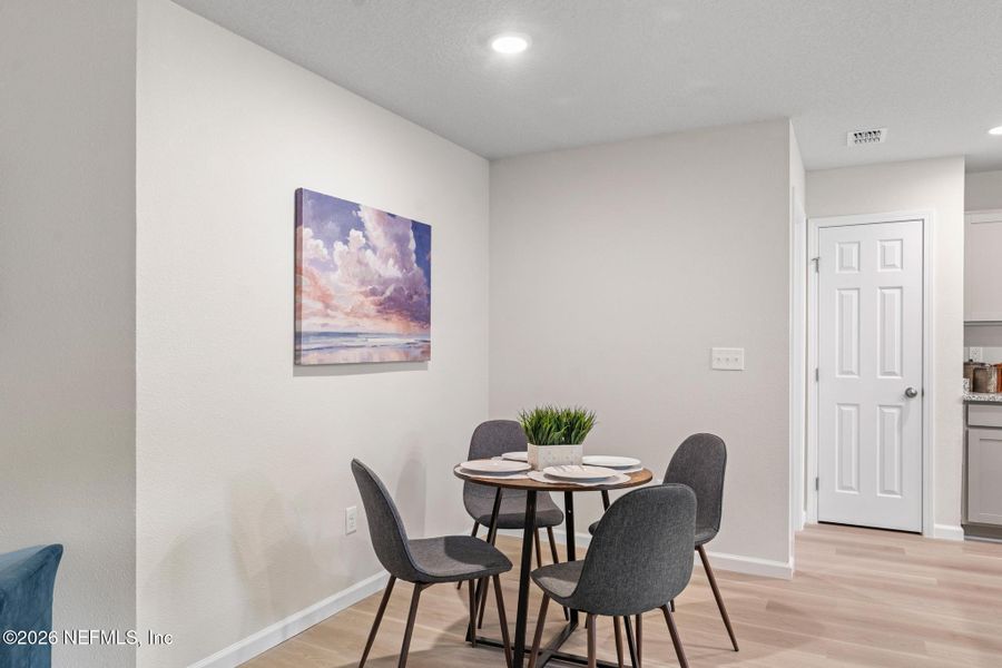 Furnished interior view inside a new home in , Jacksonville (Image 8).