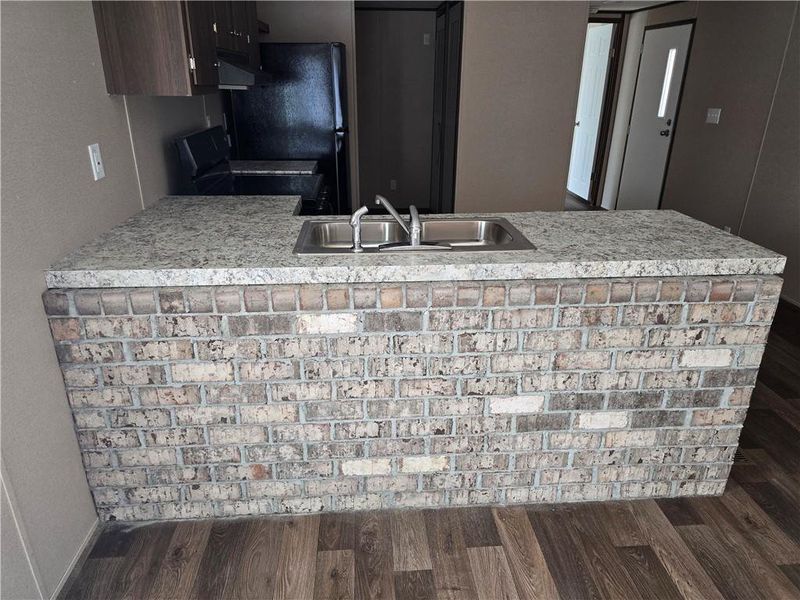 Close-up of interior finishes inside a home in , Ellijay (Image 5).